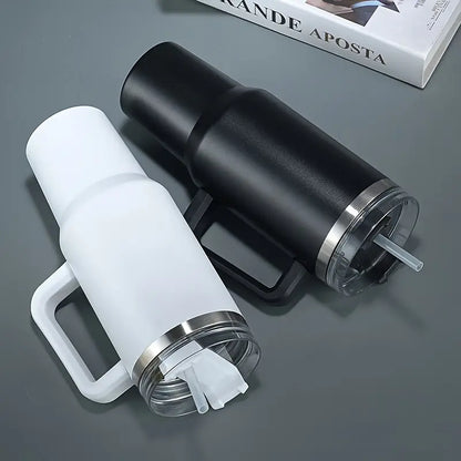 タンブラー ハンドルとストロー付き・1200ml